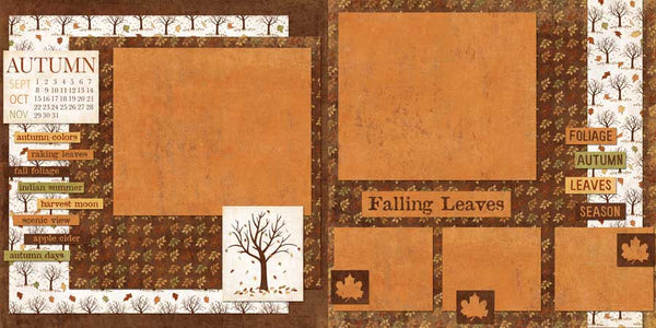 AS501 - Falling Leaves Two Page Kit