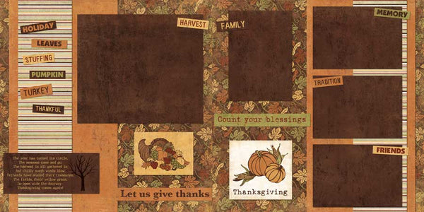 AS504 - Thanksgiving-Two Page Kit