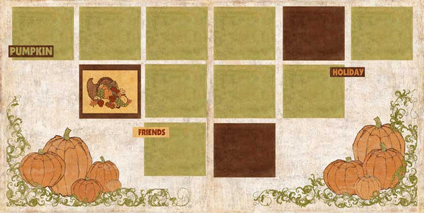 AS508 - Pumpkin Patch Two Page Kit