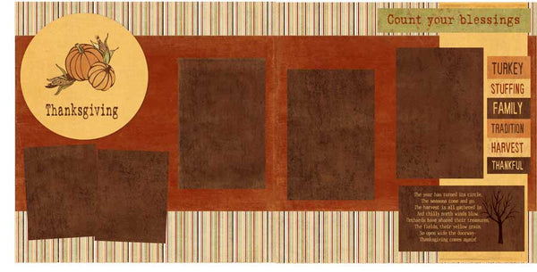 AS509 - Count your Blessings Two Page Kit