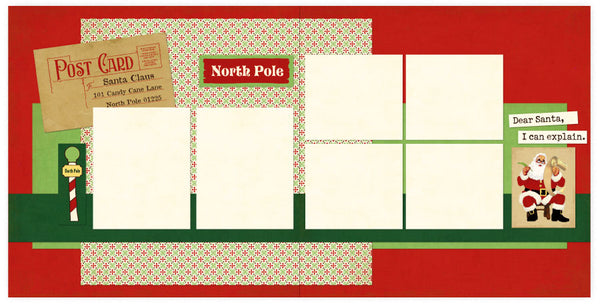 HJC503-Dear Santa Two Page Kit