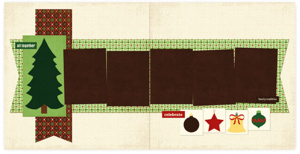 HJC506-All Together for Christmas Two Page Kit
