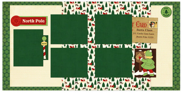 HJC508-North Pole Two Page Kit