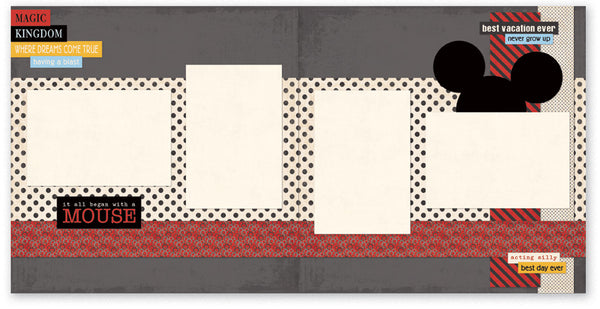 MM509-Magic Kingdom Two Page Kit