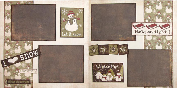WL501 - Let it Snow Two Page Kit