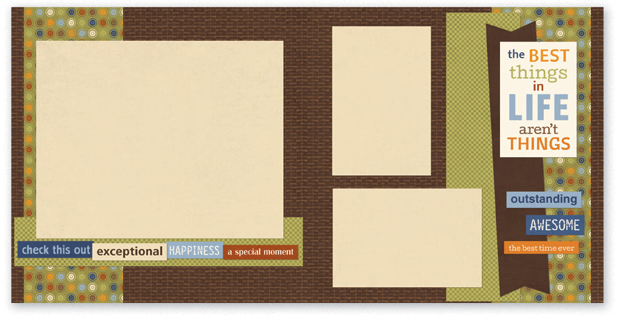 BUL507-Best Things in Life Two Page Kit