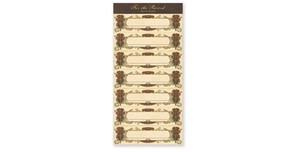FTR202-Small Name Tags Accessory Sheet