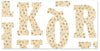 GH401-Ivy Monogram Alphabet Sticker