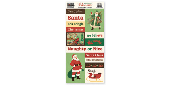 HJC206- Santa Claus Accessory Sheet