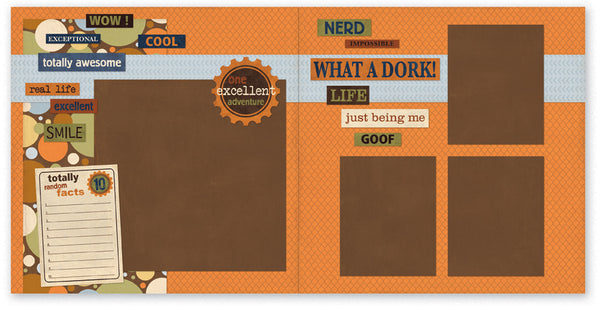 MXS501- What a Dork Page Kit