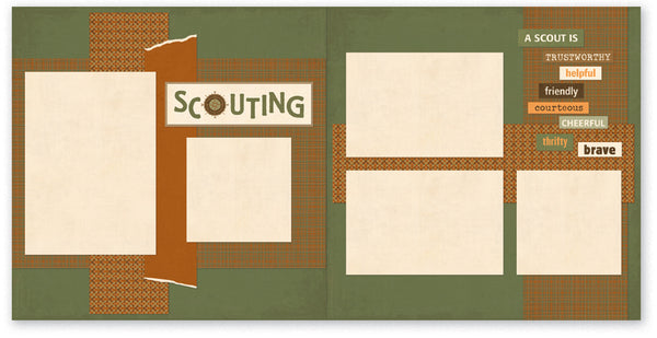 OAD502-A Scout Is Two Page Kit