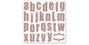 SB303-Pink Polka Dot Alphabets