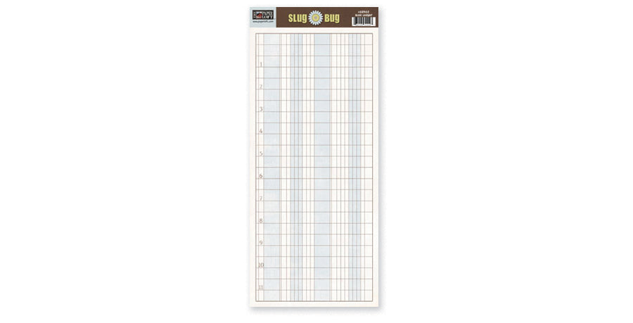 SB402- Blue Ledger Accessory Sheet