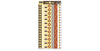 SB405- Yellow Borders Accessory Sheet
