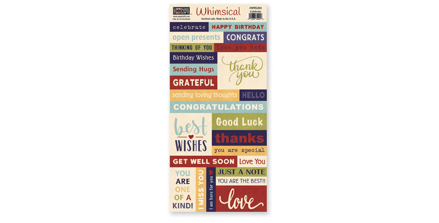 WMS204-Celebrate Accessory Sheet