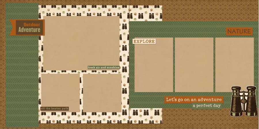 OAD501-Lets Go On An Adventure Two Page Kit