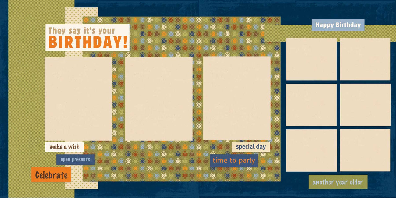 BUL508-It's Your Birthday Two Page Kit