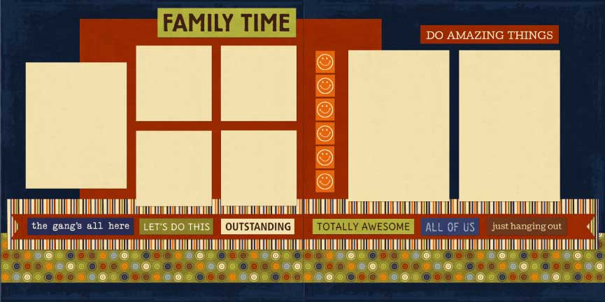 BUL511-Family Time Two Page Kit