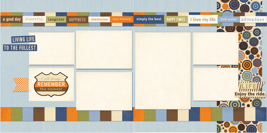 GRH516 - Remember this Moment - Two Page Kit