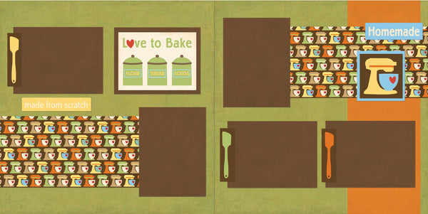 HC508 - Love to Bake - Two Page Kit