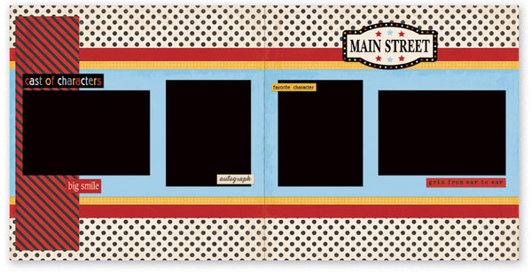 MM507-Disney Main Street Two Page Kit