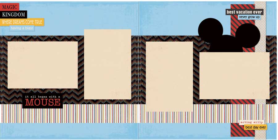 MM510 - Never Grow Up - Two Page Kit