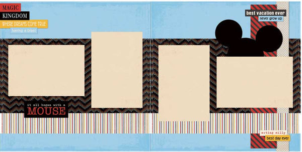 MM510 - Never Grow Up - Two Page Kit