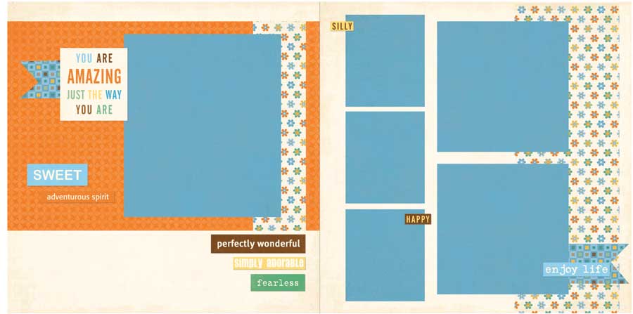 SUN518 - Amazing just the way you are - Two Page Kit