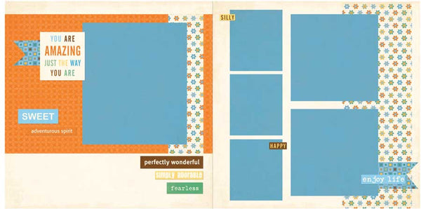 SUN518 - Amazing just the way you are - Two Page Kit