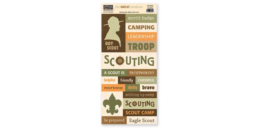 TGO204-The Great Outdoors Accessory Sheet