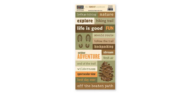 TGO205-The Great Outdoors Accessory Sheet