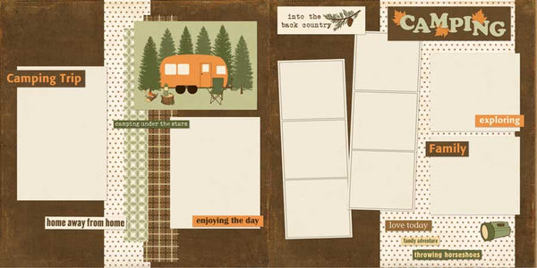 TGO521 - Camping Trip - Two Page Kit