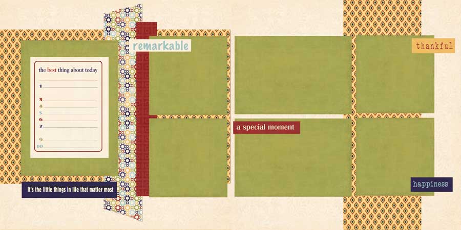 WMS509-It's the Little Things