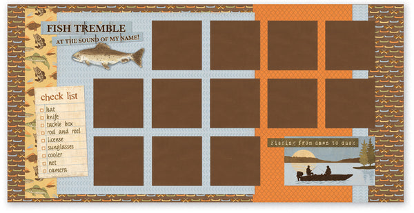TTB504-Fishing all Day Two Page Kit