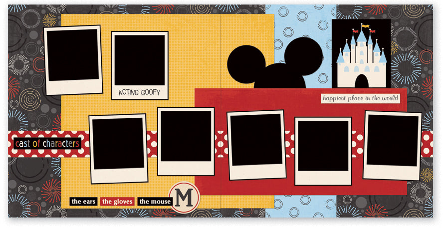 MM503-Happiest Place on Earth Two Page Kit