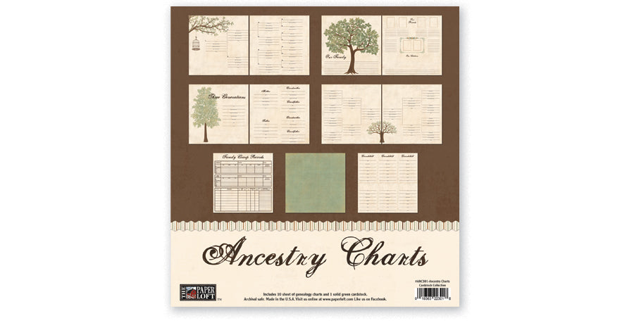 ANC301-Ancestry Charts Collection