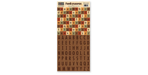 FS206-Color Alphabet Accessory Sheet