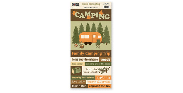 GC203- Family Camping Accessory Sheet