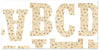 GH401-Ivy Monogram Alphabet Sticker