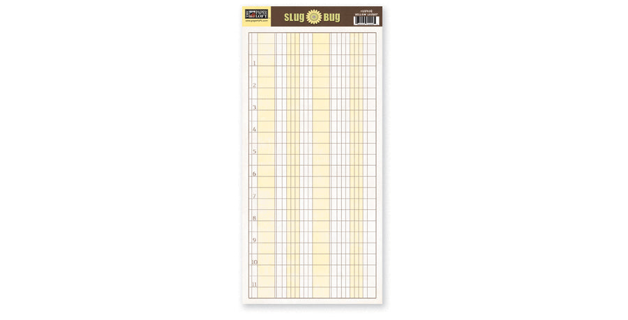 SB406- Yellow Ledger Accessory Sheet