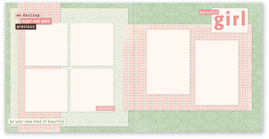 TS521- Sugar and Spice Two Page Kit